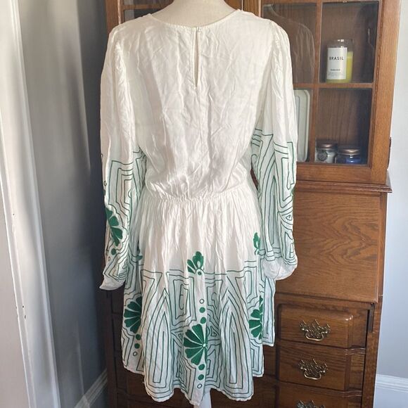ANTHROPOLOGIE - Forever That Girl Embroidered Mini Dress - Picture 2 of 6